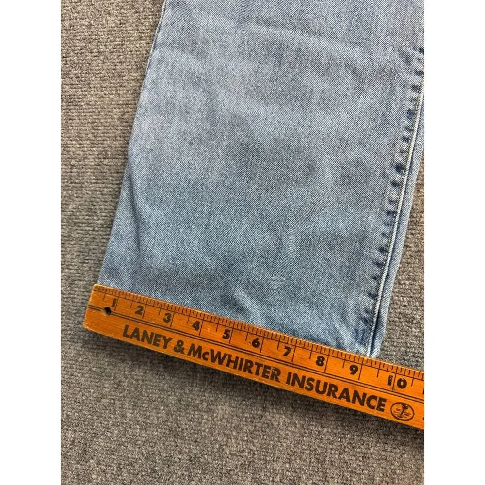 Levi's 517 Men's Jeans 40x30 Light Wash Blue Denim Bootcut 100% Cotton